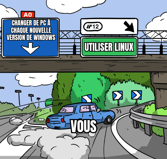 Install Party Linux : Adieu Windows 10 !