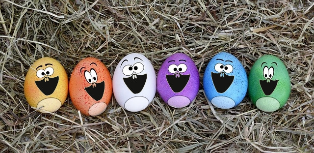 Easter eggs